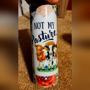 20oz Pasture/Bull**** skinny tumbler
